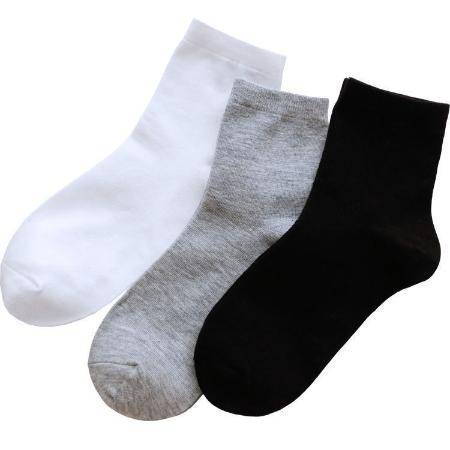 b襪子男士防臭運(yùn)動中筒襪夏薄款船襪春秋短襪透氣冬季長筒男襪批發(fā)